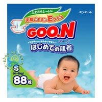 Детские подгузники Goon S (4-8кг 88шт.)